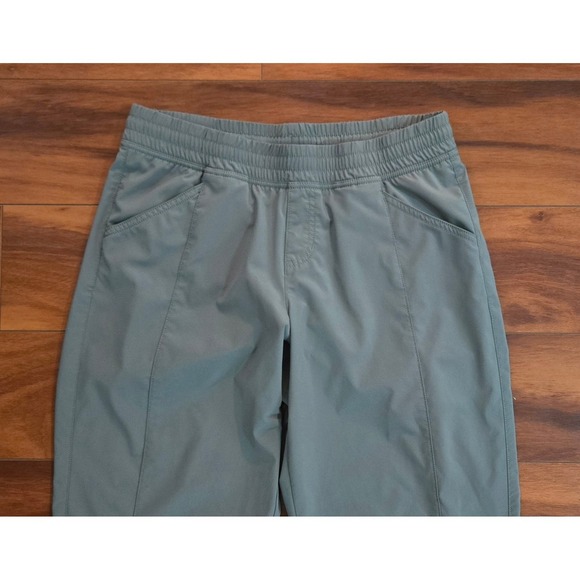The North Face Women's Sheltay Balsam Green Hiking Casual Pants Size 8 Regular - Picture 2 of 9